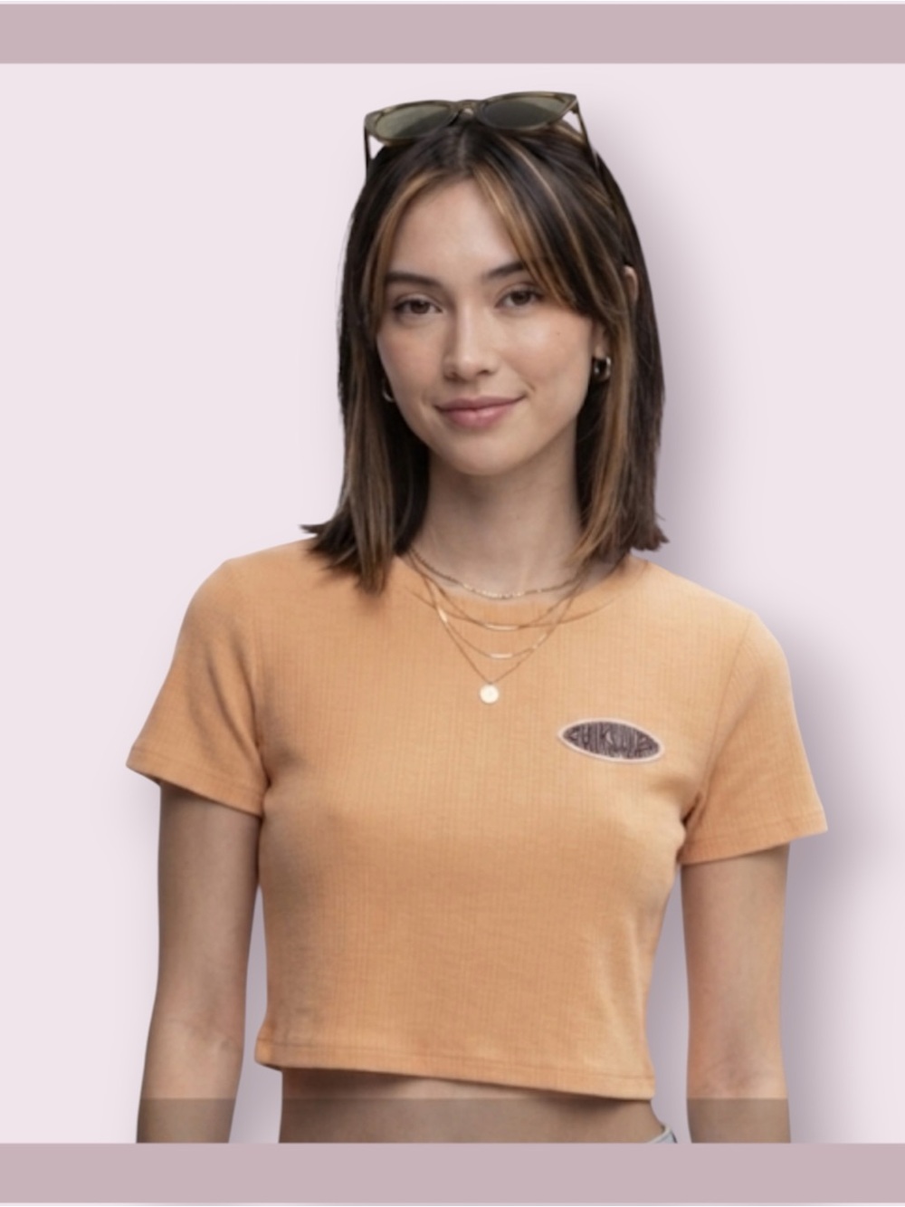 Quicksilver Crop Tee